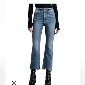 rag & bone Blue Flare Jeans